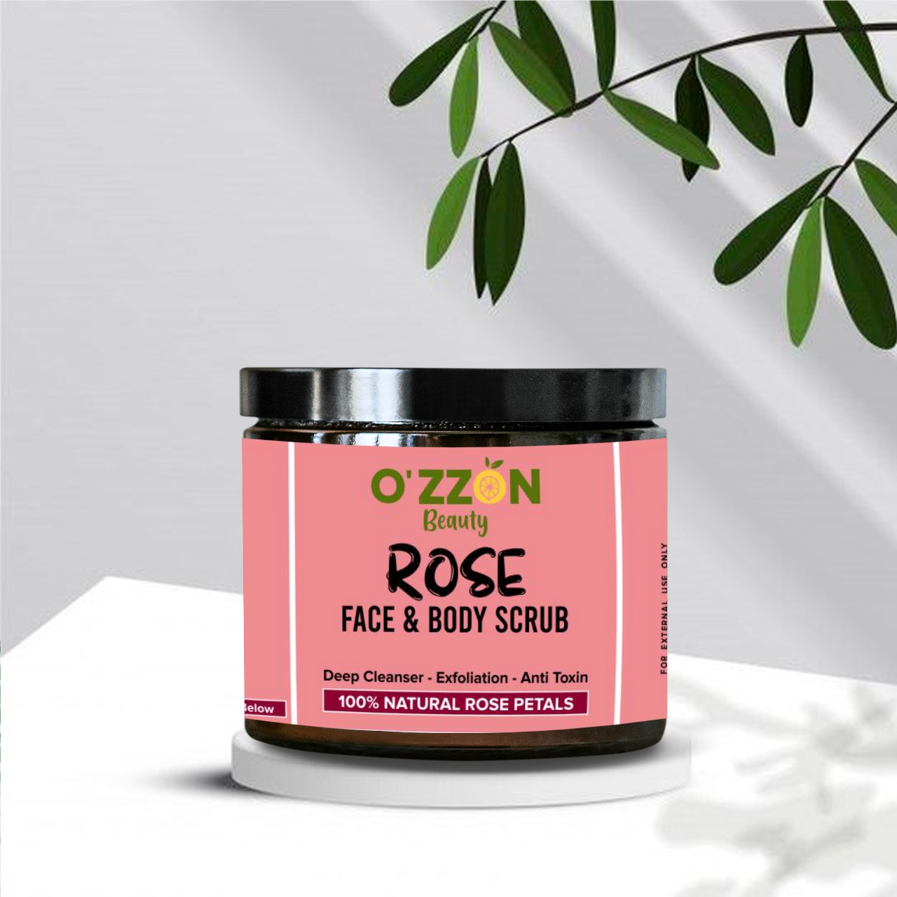 Online Shopping India, Ozzon Products, Rose Face & Body Scrub, Ozzon,